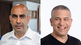 ינון מגל וברק כהן, צילום: 103FM ופלאש 90